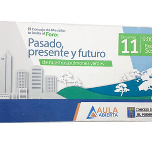 Volante y/o Tarjeta de invitación germinable Premium tamaño 20 x 13 cm