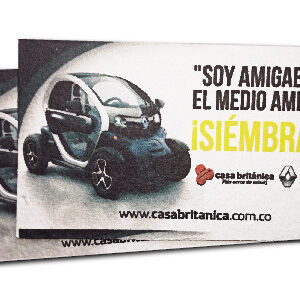 Tarjetas y Etiquetas en Papel Semilla Flexible