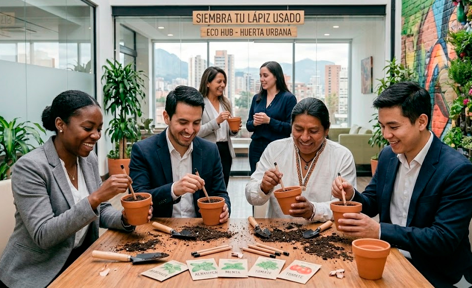 Lapiz Ecológico Germinable