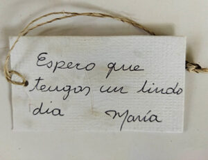 Paquete de tarjetas en papel semilla