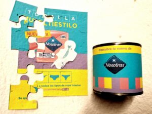 Rompecabezas sembrables enlatados en ecolata