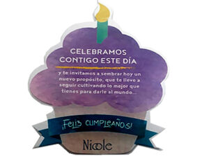Tarjeta de Cumpleaños Sembrable y Germinable